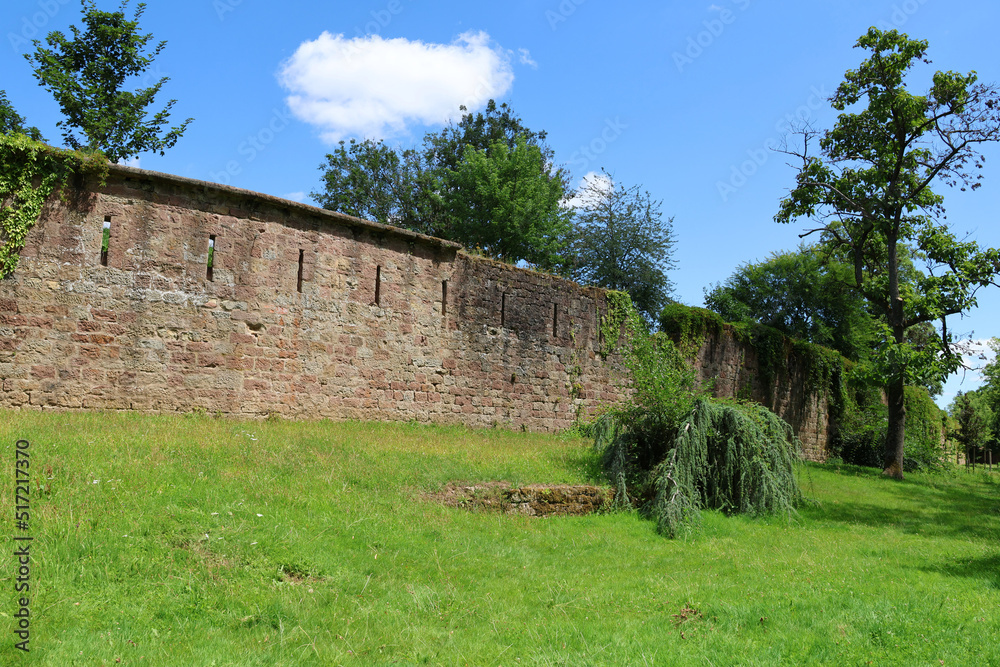 historischer Stadtkern von Wissembourg, Elsass, Frankreich