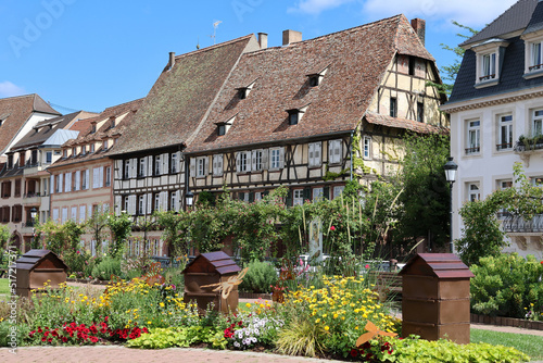 historischer Stadtkern von Wissembourg, Elsass, Frankreich