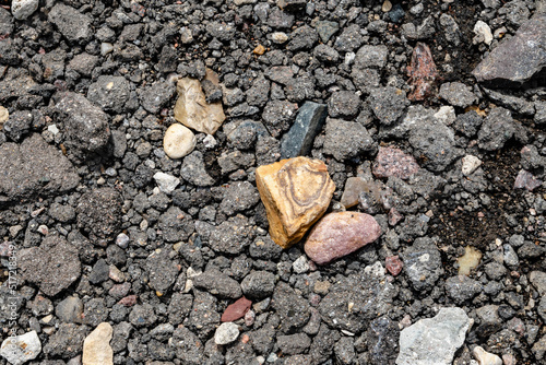Gravel stones texture