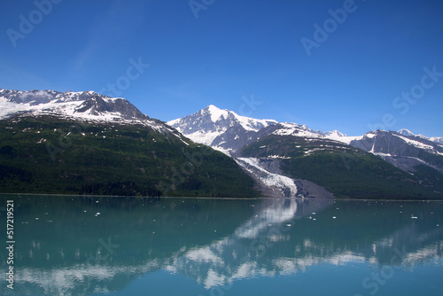 Vassar Glacier is a large tidewater glacier in the Alaska's Prince William Sound photo