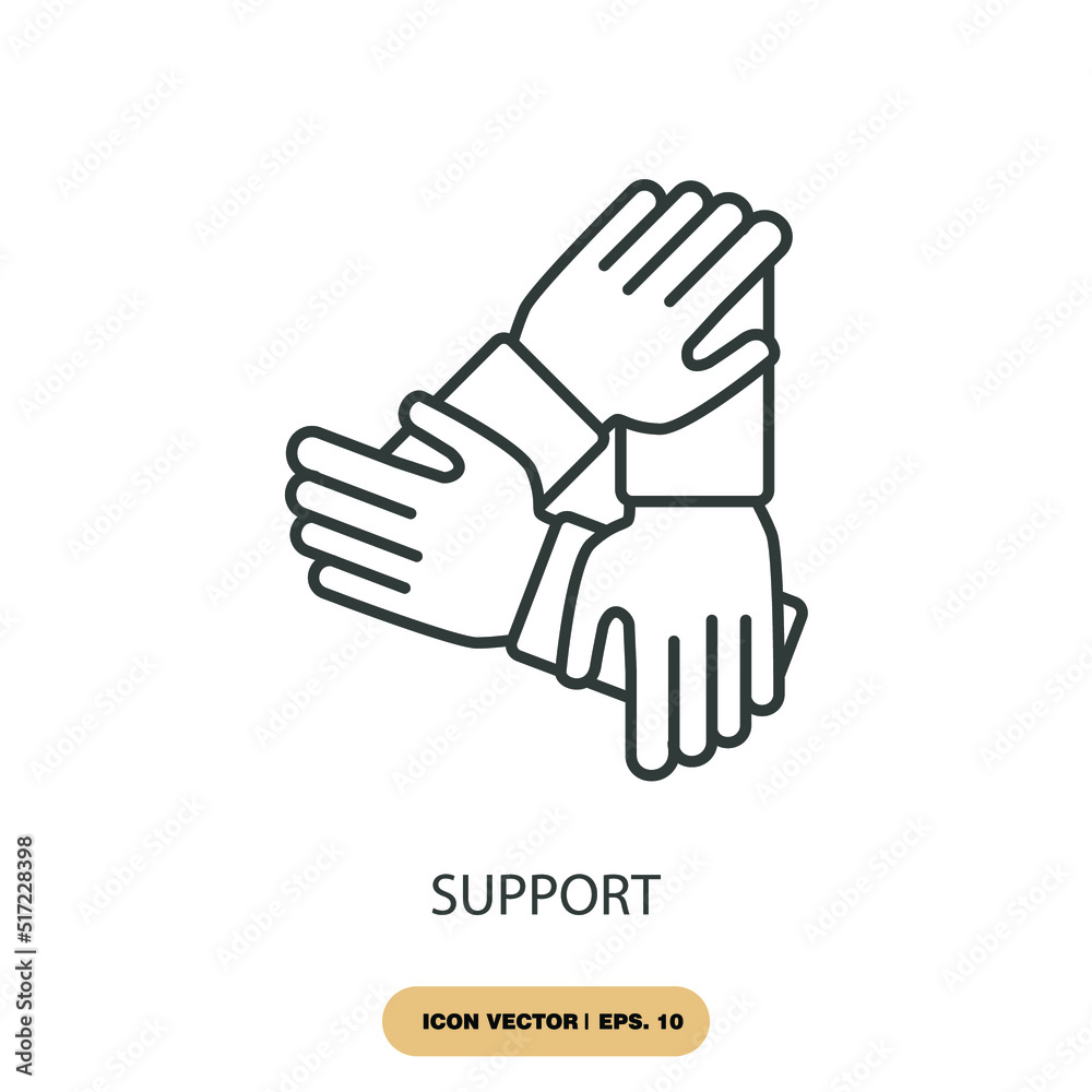 support icons symbol vector elements for infographic web support icons symbol vector elements for infographic web
