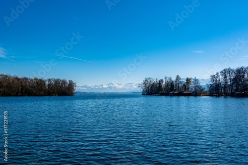 View of the lake - Sursee, Switzerland photo