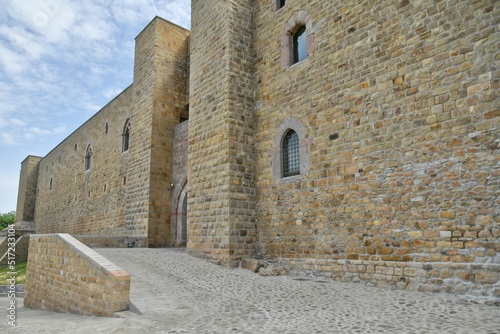 The castle of Lagopesole, Italy. photo