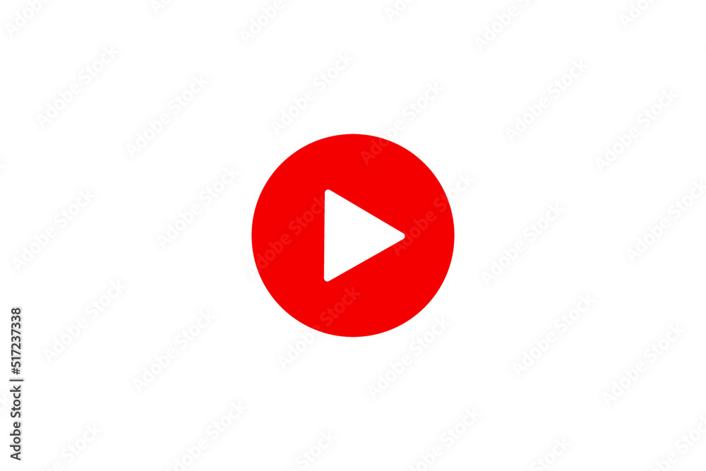 red play button red play button