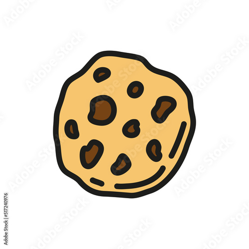 Doodle chocolate chip cookie.