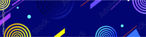 Liquid abstract banner design. Fluid Vector shaped background. Modern Graphic Template Banner pattern for social media and web sites