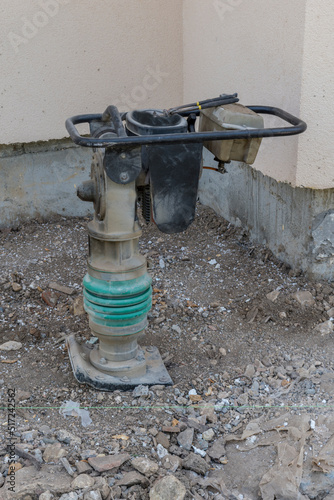 Wallpaper Mural A machine that smoothes asphalt, concrete and others. Torontodigital.ca