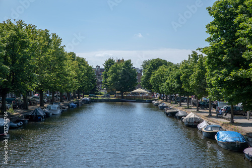 Anna Van Saksenbrug Bridge At Amserdam The Netherlands 8-7-2022