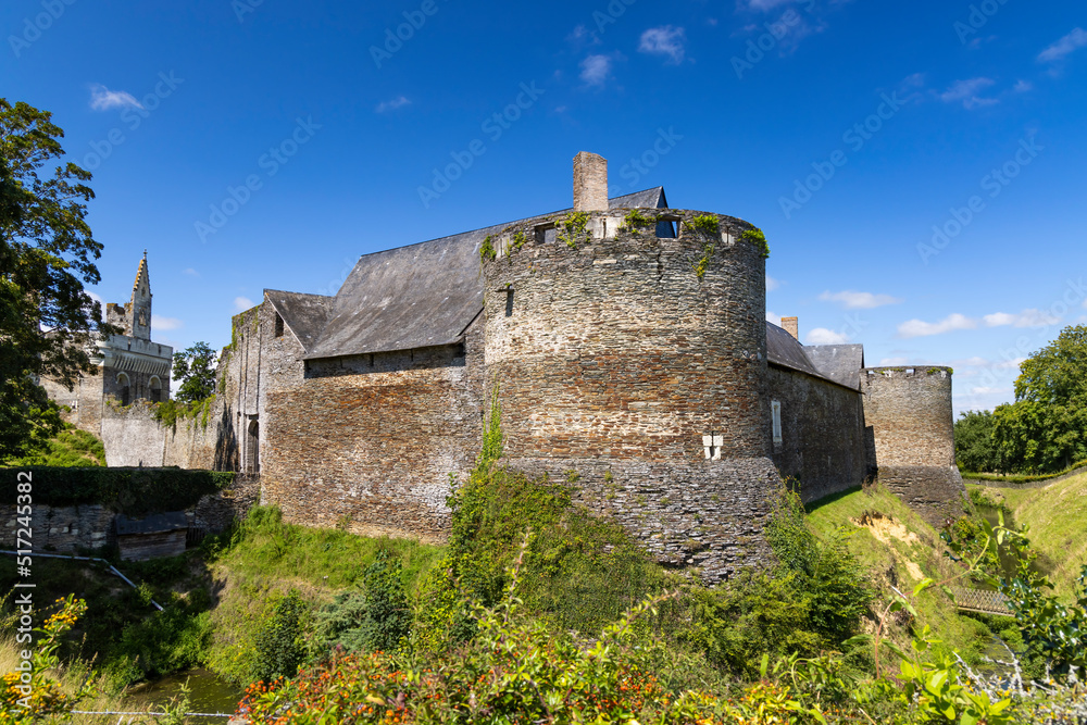 Chateau du Plessis Mace, Pays de la Loire, France