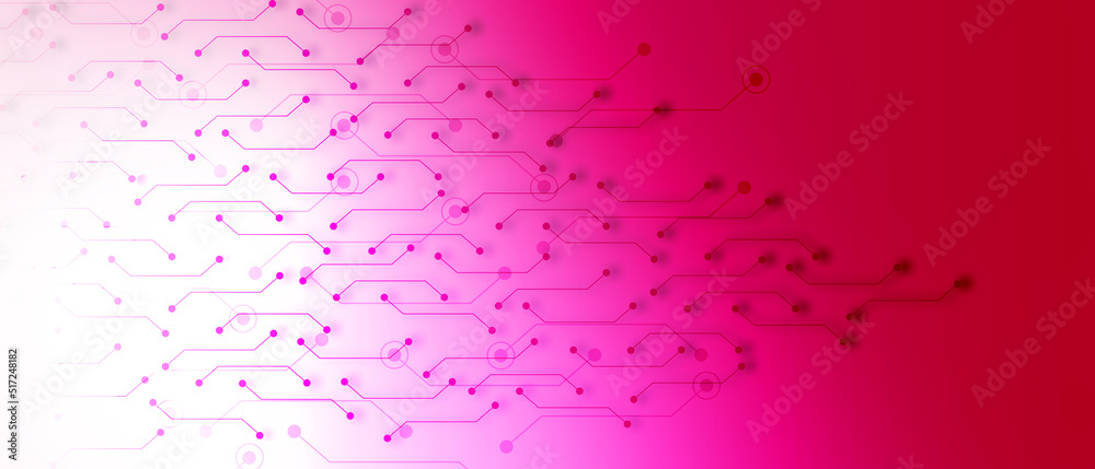 abstract structure circuit computer technology business background