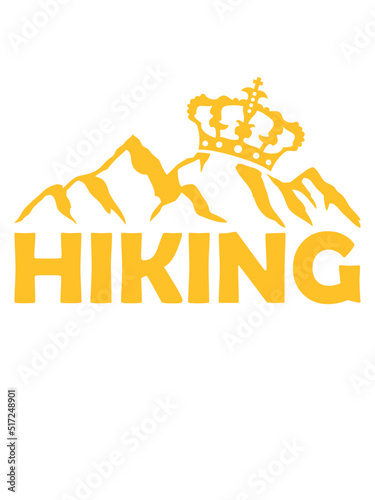 Logo Hiking Krone Berge 