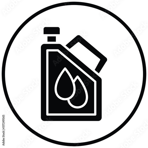 Oil Canister Icon Style