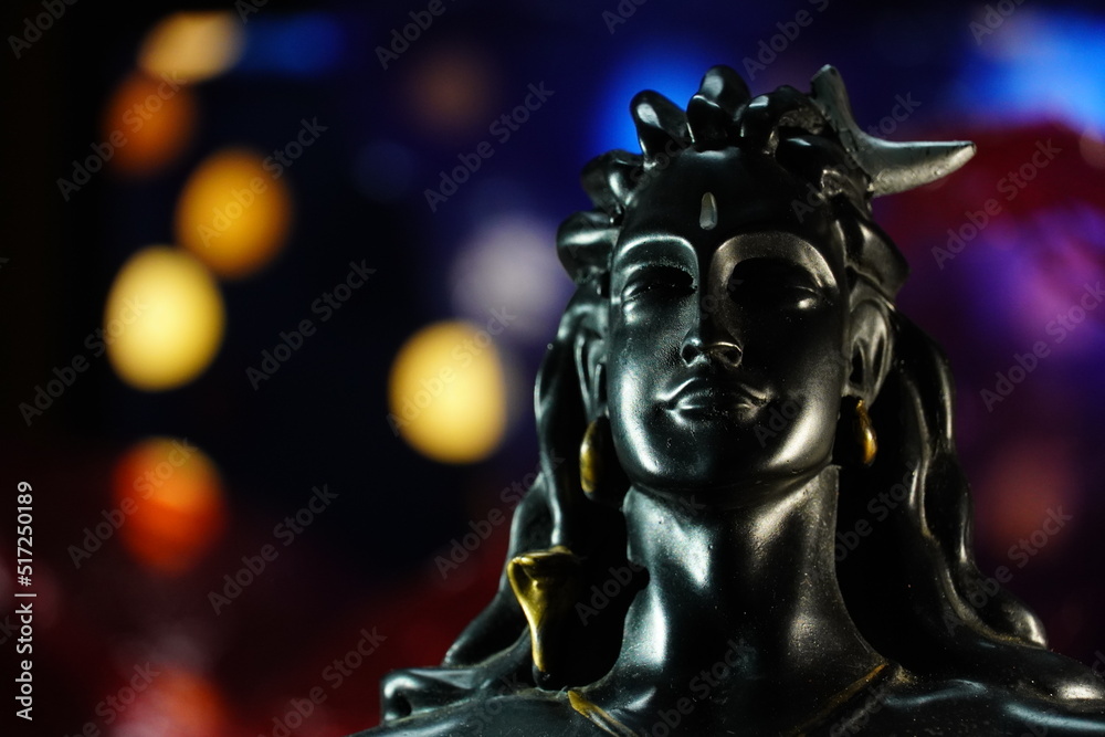 aadi yogi statue, shiv ji image Stock Photo Adobe Stock