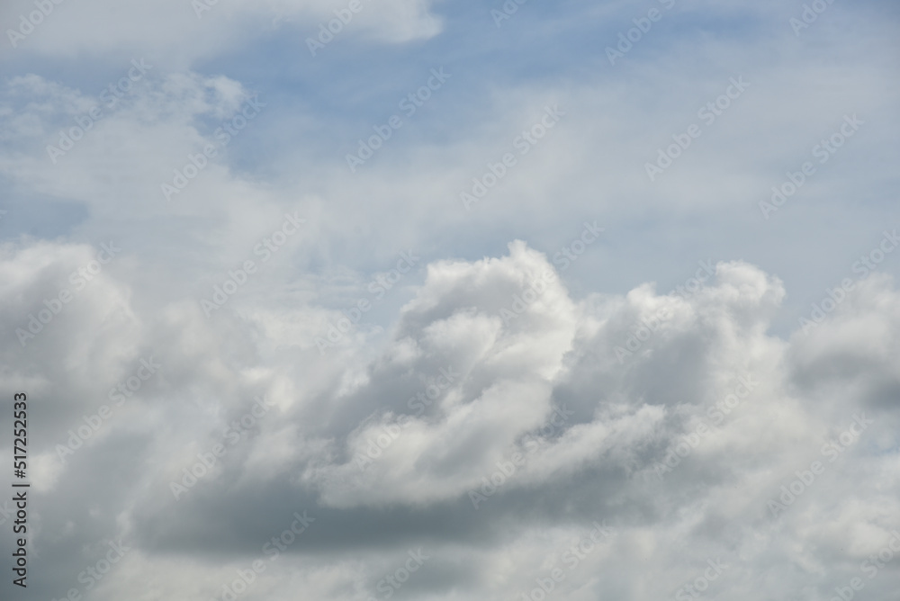 Beautiful sky. Cumulonimbus cloud and cirrus cloud Beautiful sky. Cumulonimbus cloud and cirrus cloud