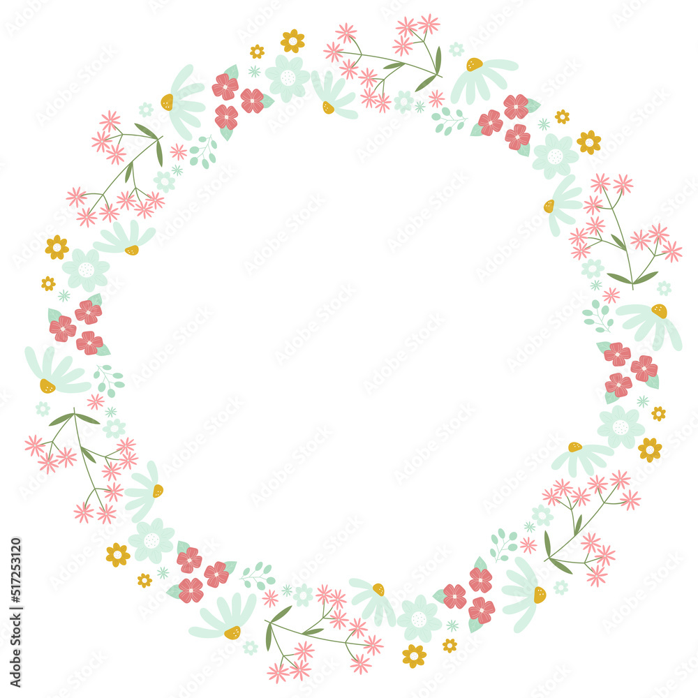 Romantic floral patterns