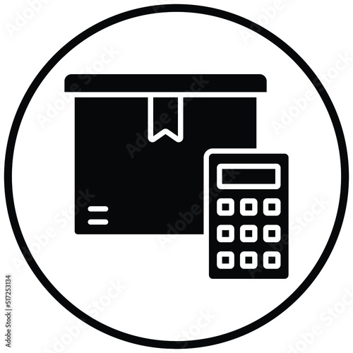 Delivery Costs Calculator Icon Style