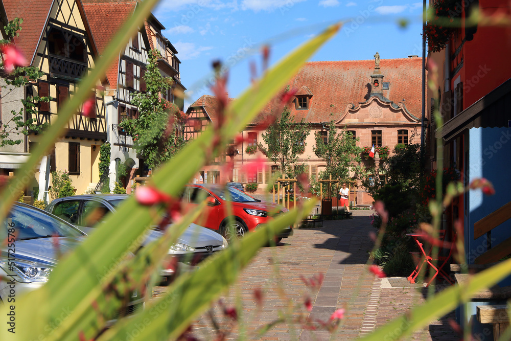 Bergheim, dans le vignoble d'Alsace, un des plus beaux villages de France