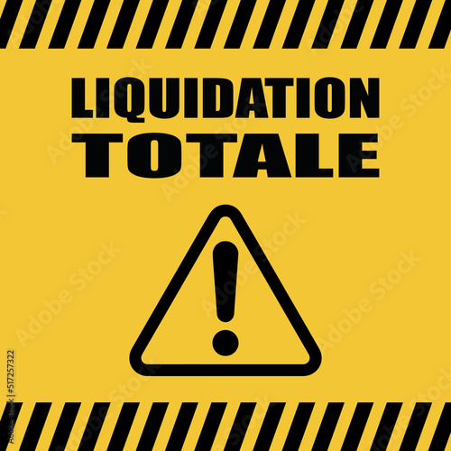 Logo liquidation totale.