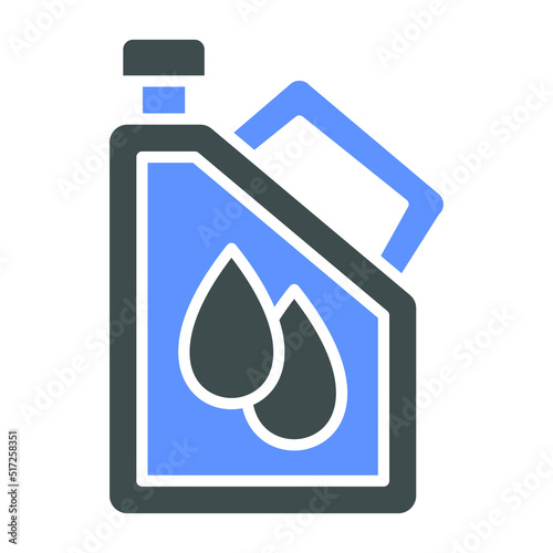 Oil Canister Icon Style