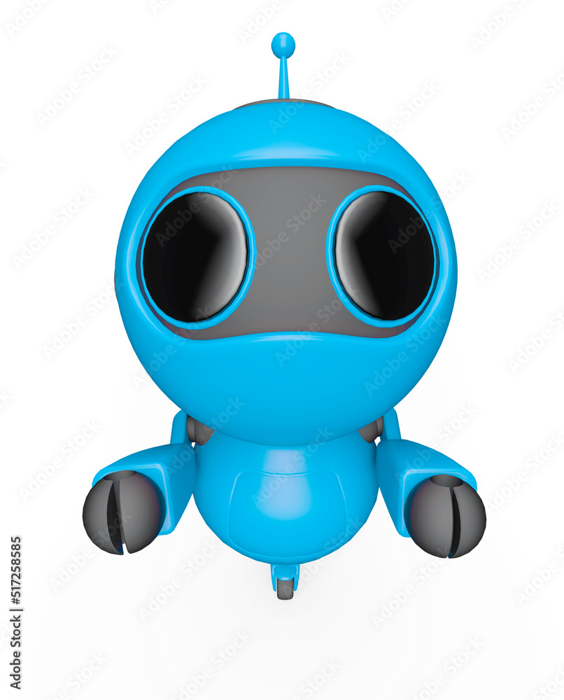 tiny robot want you in white background tiny robot want you in white background