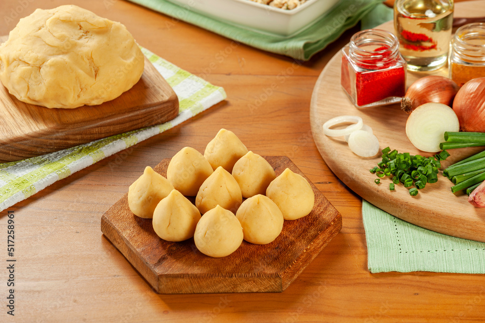 Brazilian chiken croquette - Coxinha de frango Brazilian chiken croquette - Coxinha de frango