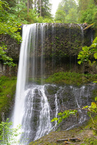 Drake Falls in Silver Falls State Park  Oregon