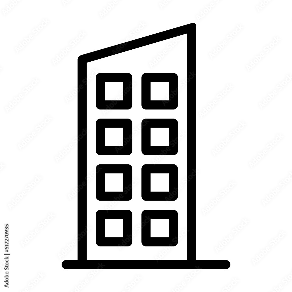 building vector icon for website, apps and any other project - stock vector building vector icon for website, apps and any other project - stock vector