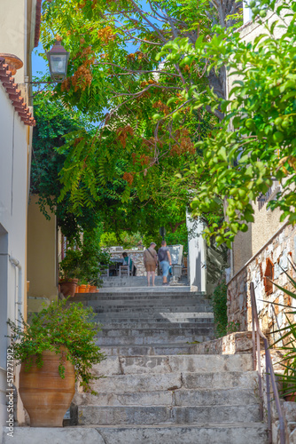 Fototapeta Naklejka Na Ścianę i Meble -  Street view of Athens