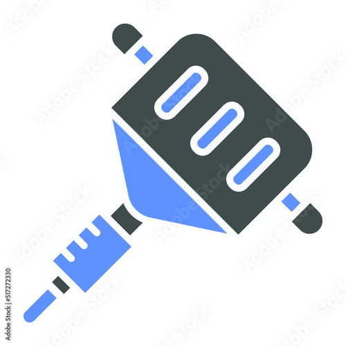 Drain Auger Icon Style