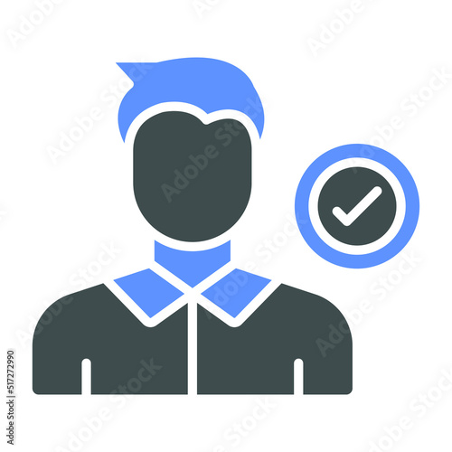 Candidate Male Icon Style