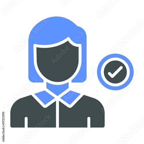 Candidate Female Icon Style