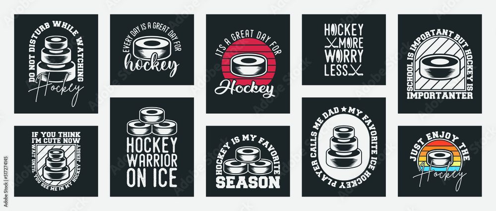 Vintage Retro Hockey Sublimation Design Graphic by ABdesignStore