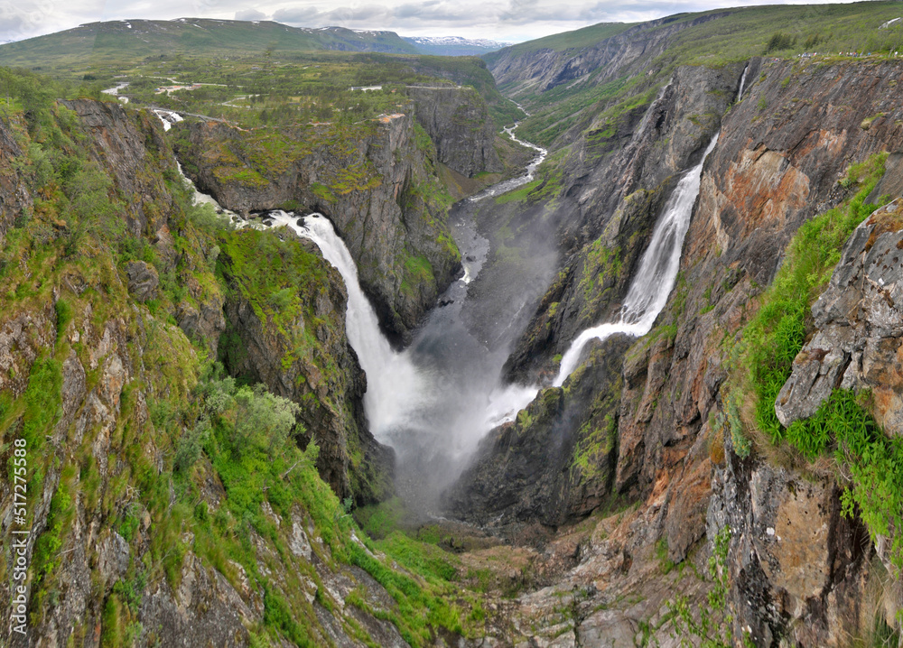 Vøringsfossen - waterfall in Norway Vøringsfossen - waterfall in Norway