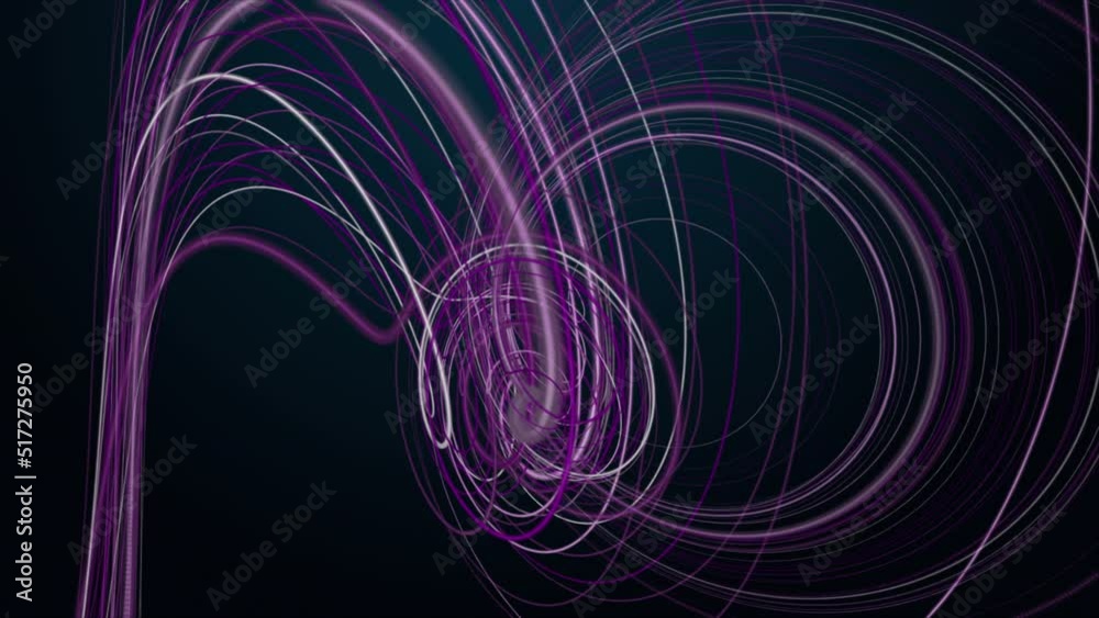 Futuristic video animation with stripe wave object in slow motion, 4096x2304 loop 4K Futuristic video animation with stripe wave object in slow motion, 4096x2304 loop 4K
