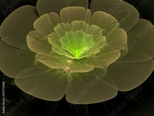 Imaginatory fractal abstract background Image