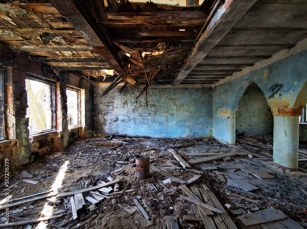 Insights into an old dilapidated villa; Insights into an old dilapidated villa;