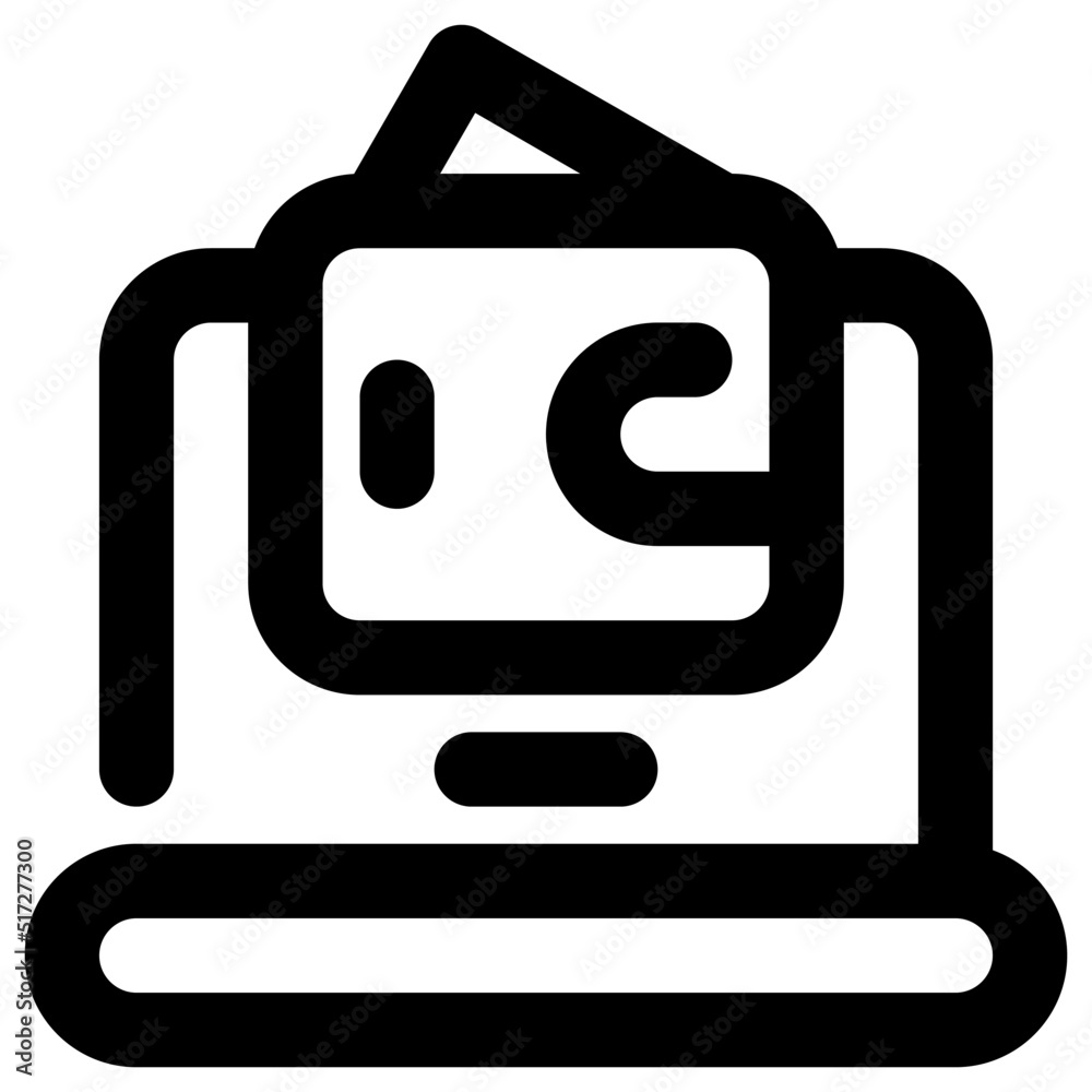 Ewallet Icon Line Style