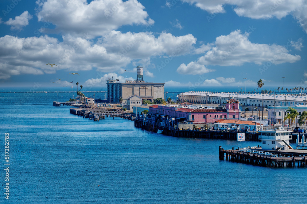 Entrance to Los Angeles Harbor