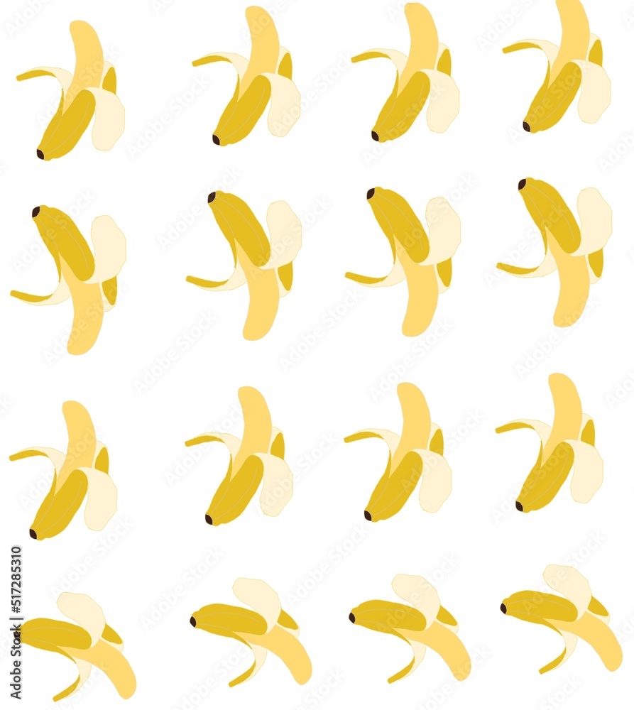 pattern with bananas pattern with bananas
