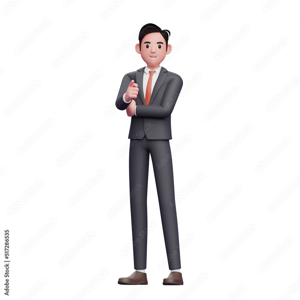 businessman in formal suit pointing at camera, 3d render businessman character in formal suit businessman in formal suit pointing at camera, 3d render businessman character in formal suit