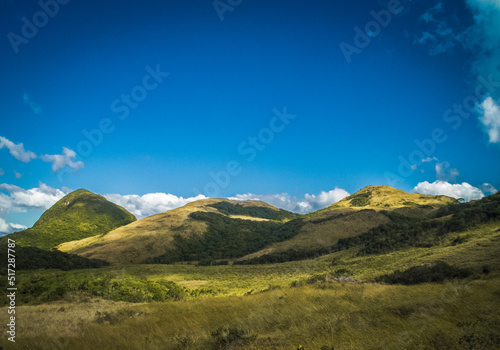 Mountain landscape with blue sky © JBLostada