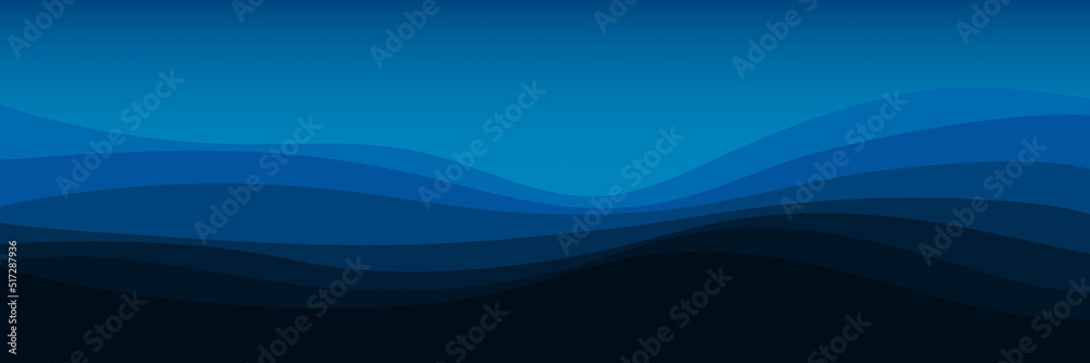 simple minimalist wave pattern flat design vector illustration for wallpaper, background, backdrop design, and design template