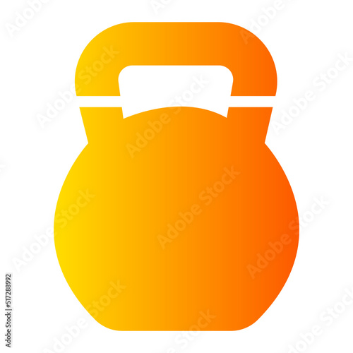 kettlebell gradient icon
