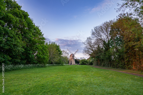 Fototapeta Naklejka Na Ścianę i Meble -  Bradwell Windmill in Milton Keynes. England