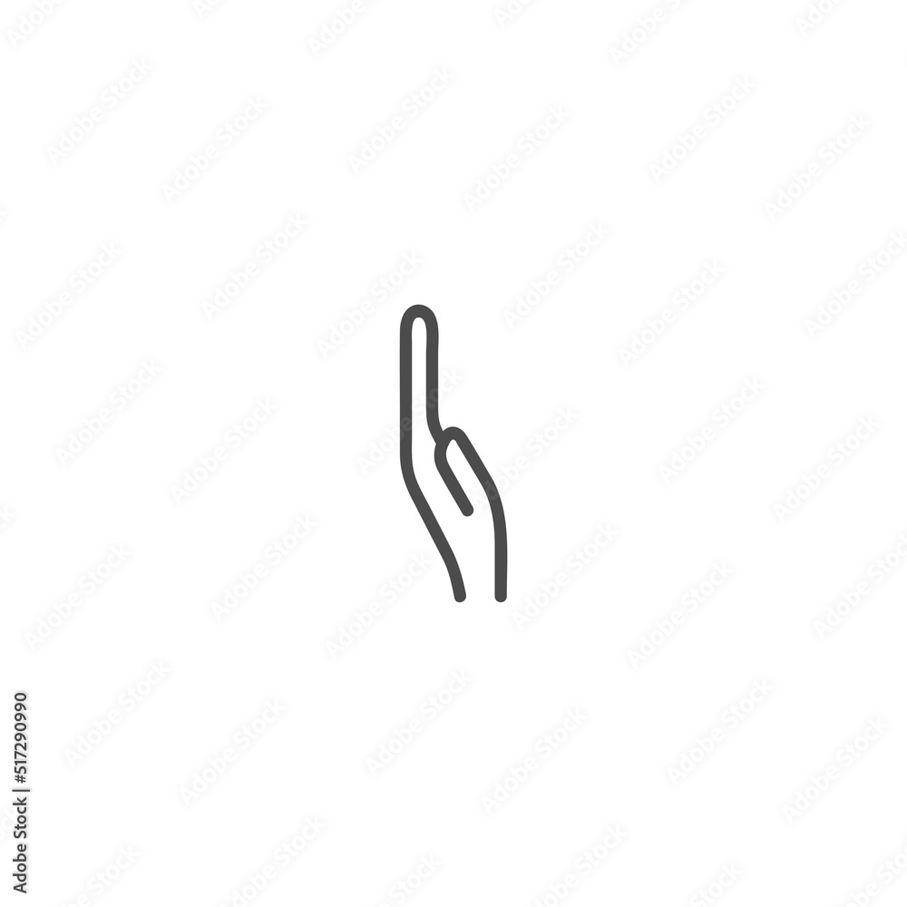 hand icon vector illustration logo design element hand icon vector illustration logo design element