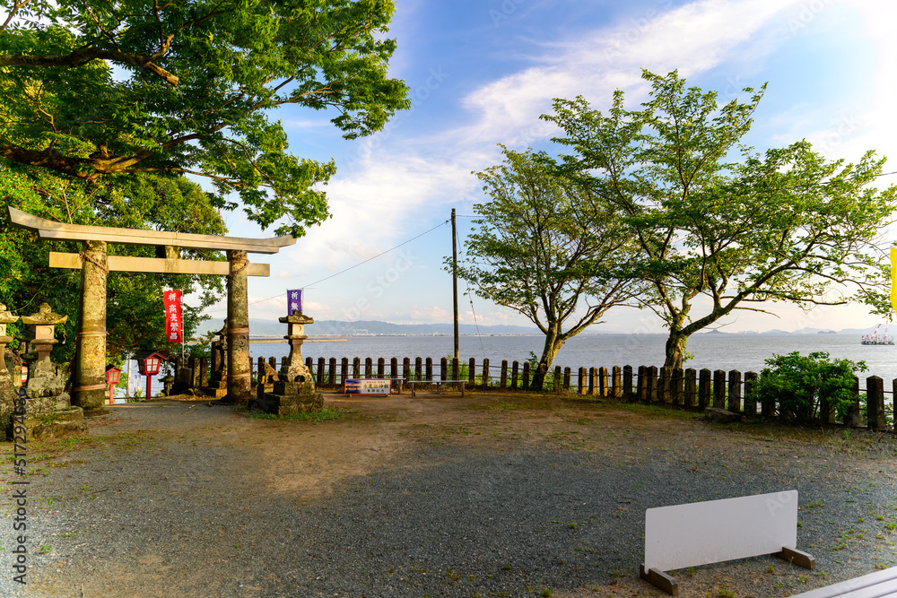 神社・境内風景「観光・旅行・神社パワースポット」 Shrine / precinct scenery "Sightseeing ...