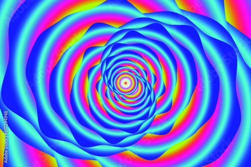 Swirl Abstract Seamless Trippy Patterns in Psychedelic Backgrounds. 1970 Aesthetic Textures and colours with Flowing Waves