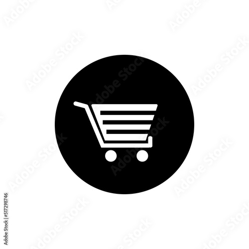 shopping cart picnic vector drawing