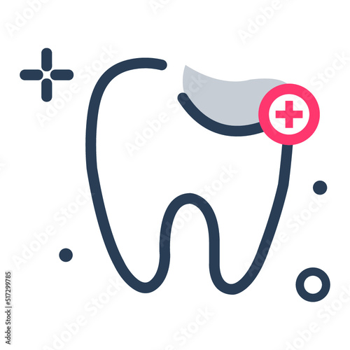 Cross, dental, dentist, tooth icon