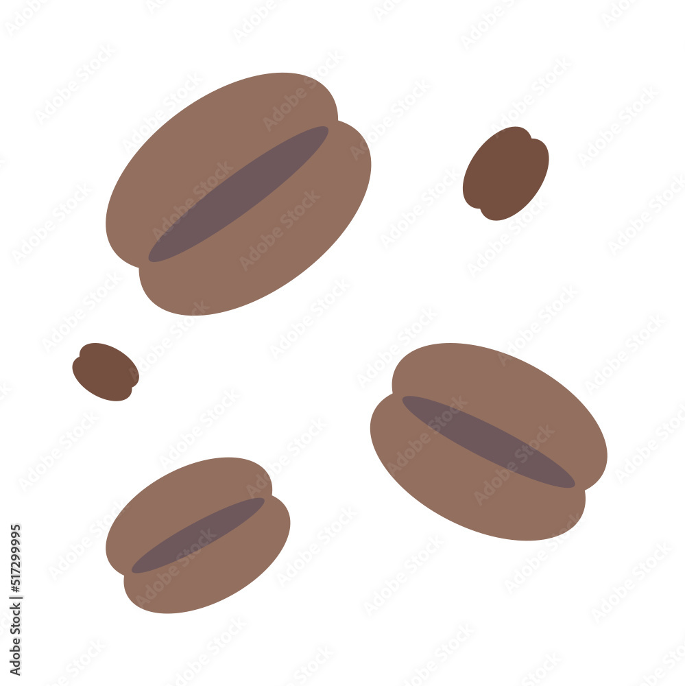 宙を舞うコーヒー豆 宙を舞うコーヒー豆